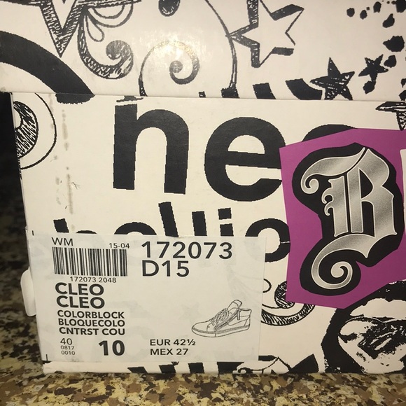 Brash Cleo Cleo Colorblock Bloquecolocntrst Cou Real Leather & Suede High Tops - Picture 5 of 11